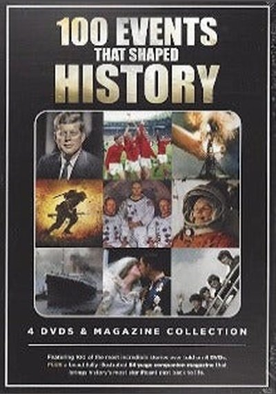 100 Events that Shaped History New DVD Boxset Pick and Sell the shop for Stay Home Entertainment Packs.!! DVD's New Boxset