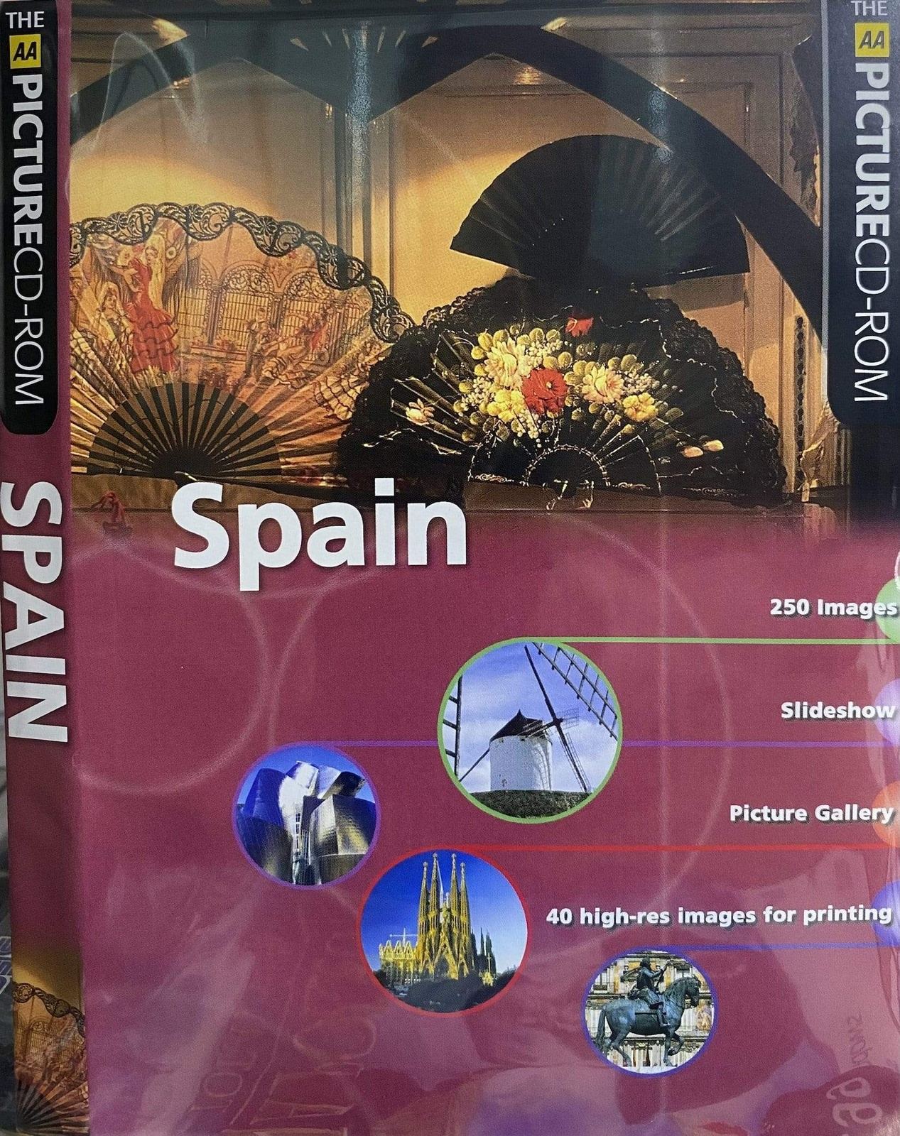 AA Pictures of Spain: cd rom Pick and Sell the shop for Stay Home Entertainment Packs.!! SHEP CD