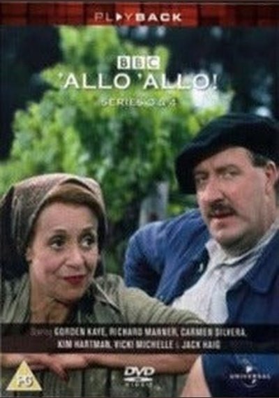 'Allo 'Allo: Series 3 & 4 Used DVD Box Set Pick and Sell the shop for Stay Home Entertainment Packs.!! DVD's Used Boxset