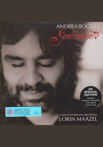 Andrea Bocelli – Sentimento Used CD Pick and Sell the shop for Stay Home Entertainment Packs.!! CD's Used