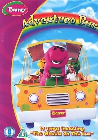 Barney: Adventure Bus Used DVD Pick and Sell the shop for Stay Home Entertainment Packs.!! DVD's Used