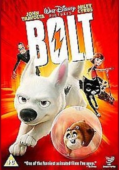 Bolt PG Disney 2008 Used DVD Pick and Sell the shop for Stay Home Entertainment Packs.!! DVD's Used