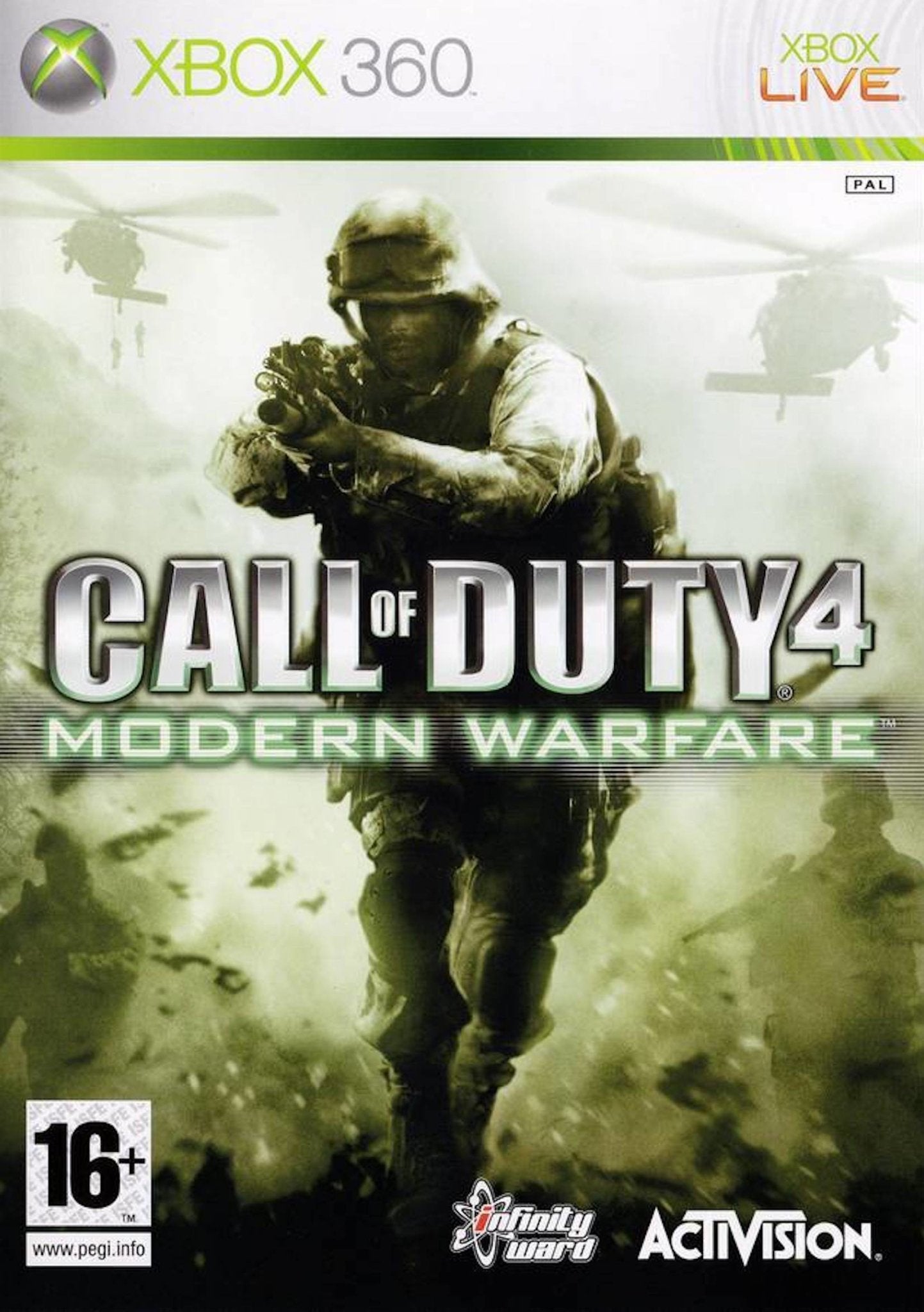 Call of Duty 4 Modern Warfare XBOX 360 Pick and Sell the shop for Stay Home Entertainment Packs.!! VG Used