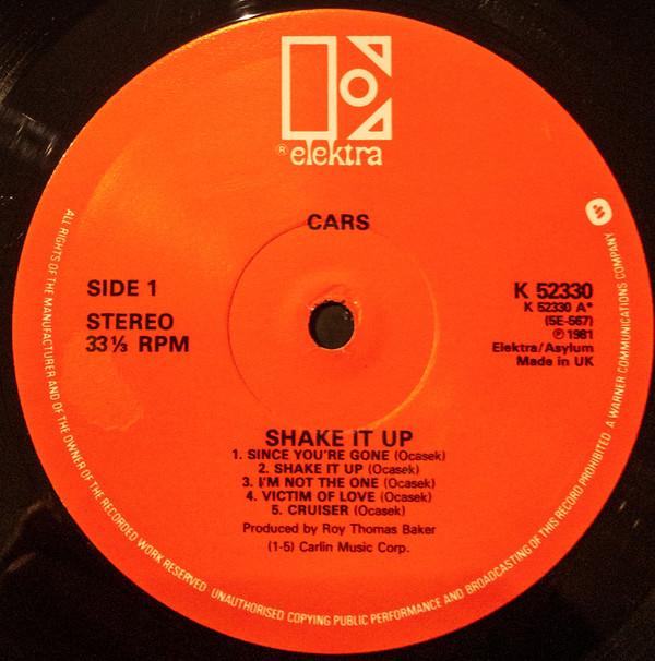 Cars: Shake It Up 12" LP Pick and Sell the shop for Stay Home Entertainment Packs.!! Vinyl 12"