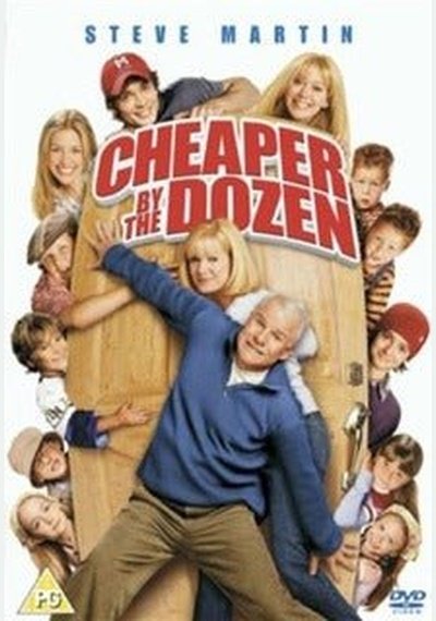 Cheaper by the Dozen Used DVD Pick and Sell the shop for Stay Home Entertainment Packs.!! DVD's Used