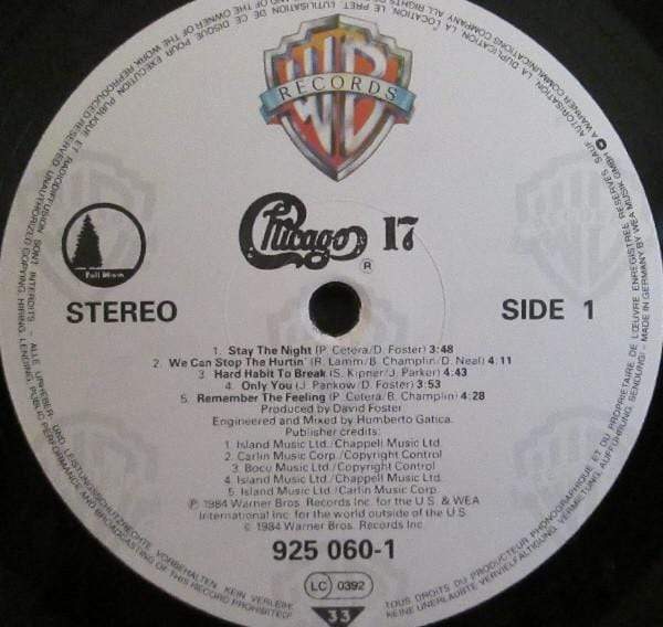 Chicago 17: 12" Vinyl LP Pick and Sell the shop for Stay Home Entertainment Packs.!! Vinyl 12"