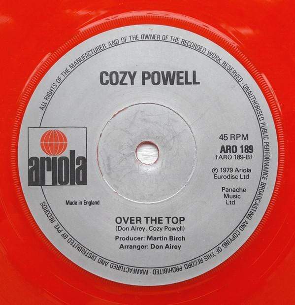 Cozy Powell: Theme One 7" Vinyl Pick and Sell the shop for Stay Home Entertainment Packs.!! Vinyl 7"