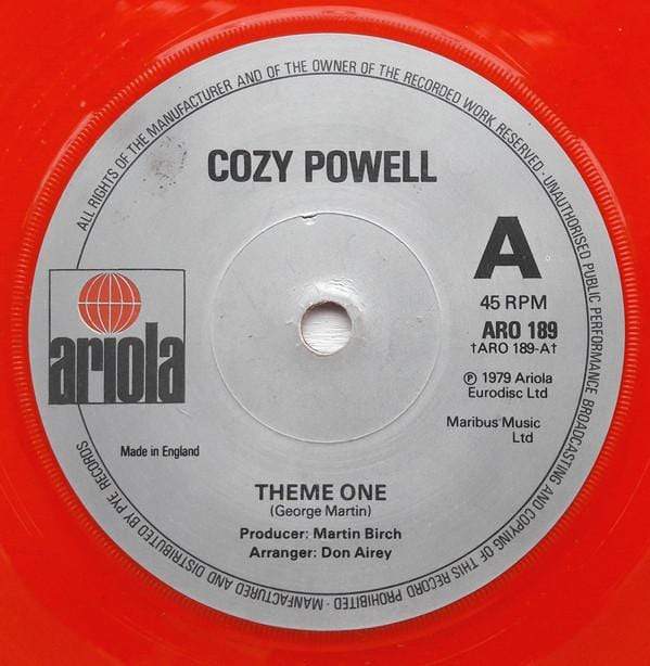 Cozy Powell: Theme One 7" Vinyl Pick and Sell the shop for Stay Home Entertainment Packs.!! Vinyl 7"