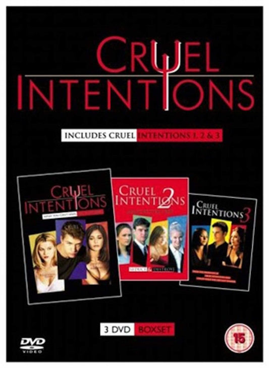 Cruel Intentions 1 to 3: Preowned DVD Boxset Pick and Sell the shop for Stay Home Entertainment Packs.!! DVD's Used Boxset