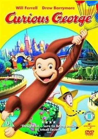 Curious George Used DVD Pick and Sell the shop for Stay Home Entertainment Packs.!! DVD's Used