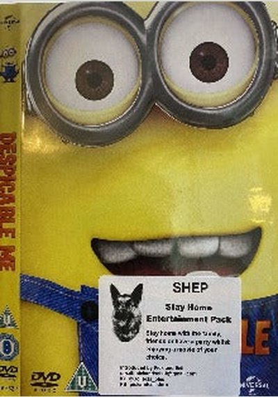 Despicable Me SHEP Pick and Sell the shop for Stay Home Entertainment Packs.!! SHEP DVD