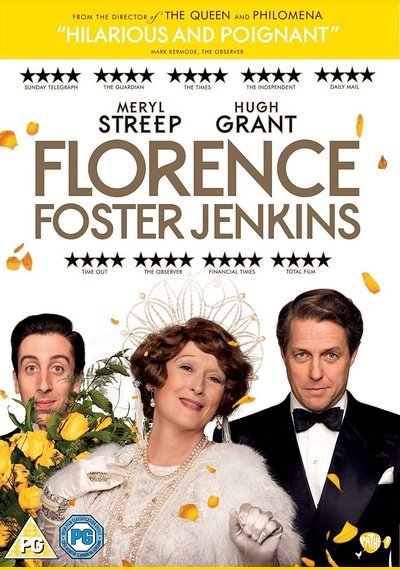 Florence Foster Jenkins 2016 SHEP DVD Pick and Sell the shop for Stay Home Entertainment Packs.!! SHEP DVD