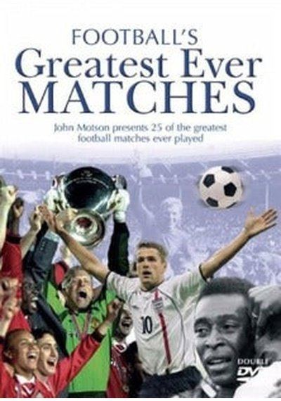 Football's Greatest Ever Matches Used DVD Box Set Pick and Sell the shop for Stay Home Entertainment Packs.!! DVD's Used Boxset