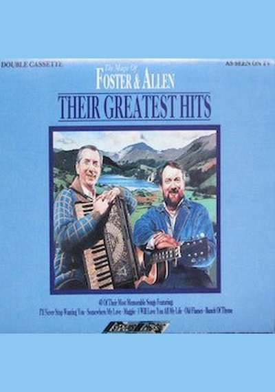 Foster & Allen: The Magic Of Foster & Allen Their Greatest Hits Used Music Tape Pick and Sell the shop for Stay Home Entertainment Packs.!! MC Used