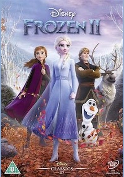 Frozen 2 U 2019 Used DVD Pick and Sell the shop for Stay Home Entertainment Packs.!! DVD's Used