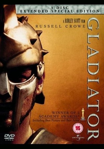 Gladiator 3Disc SE Used DVD Box Set Pick and Sell the shop for Stay Home Entertainment Packs.!! DVD's Used Boxset