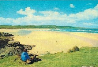 Hayle Towans, West Penwith, Cornwall : Vintage Postcard Pick and Sell the shop for Stay Home Entertainment Packs.!! Top
