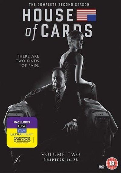 House of Cards - Season 2 includes Ultraviolet Copy New DVD Box Set Pick and Sell the shop for Stay Home Entertainment Packs.!! DVD New Box Set