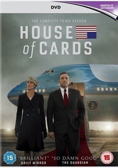 House of Cards: Season 3 New DVD Box Set Pick and Sell the shop for Stay Home Entertainment Packs.!! DVD's New Boxset