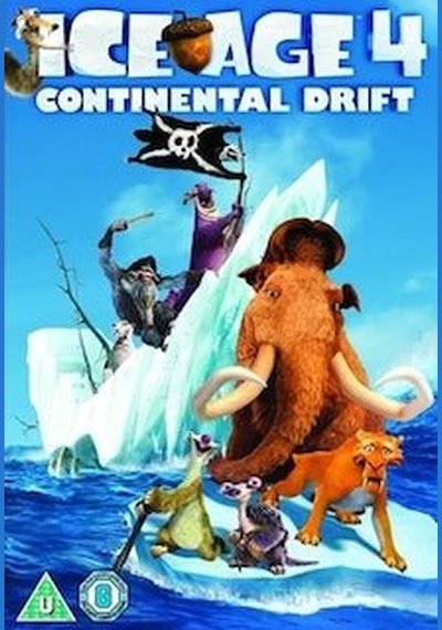 Ice Age 4 - Continental Drift U 2012 Used DVD Pick and Sell the shop for Stay Home Entertainment Packs.!! DVD's Used