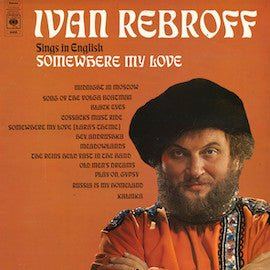 Ivan Rebroff: Sing In English Somewhere, My Love 12" LP Pick and Sell the shop for Stay Home Entertainment Packs.!! Vinyl 12"