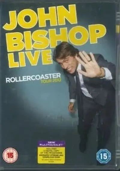 John Bishop Live: Rollercoaster Tour Used DVD Pick and Sell the shop for Stay Home Entertainment Packs.!! DVD's Used