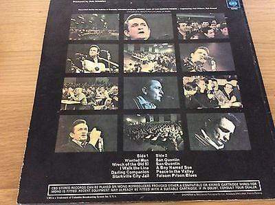 Johnny Cash at San Quentin Pick and Sell the shop for Stay Home Entertainment Packs.!! Vinyl 12"