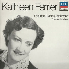 Kathleen Ferrier: Bruno Walter, Schubert, Schumann, Brahms, Kathleen Ferrier Pick and Sell the shop for Stay Home Entertainment Packs.!! Vinyl 12"