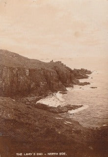 Land's End north side-RPPC PC63319218 P&S PC the shop for Stay Home Entertainment Packs.!! Top