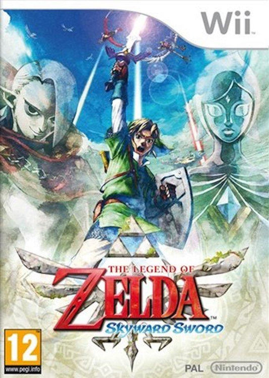 Legend of Zelda : Skyward Sword : Nintendo Wii Pick and Sell the shop for Stay Home Entertainment Packs.!! VG Used