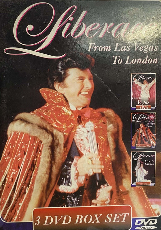 Liberace Vegas to London DVD Pick and Sell the shop for Stay Home Entertainment Packs.!! DVD's Used