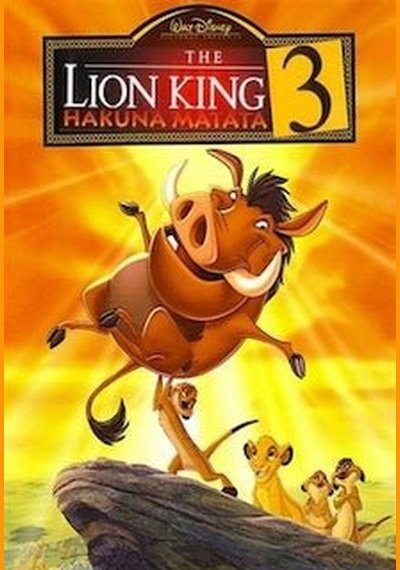 Lion King 3 - Hakuna Matata 2Disc Used DVD Pick and Sell the shop for Stay Home Entertainment Packs.!! DVD's Used