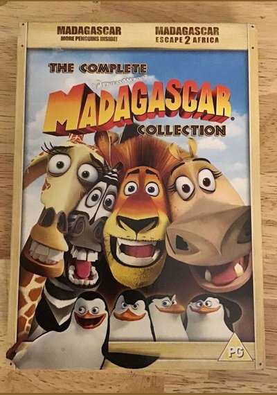 Madagascar Collection Used DVD Pick and Sell the shop for Stay Home Entertainment Packs.!! DVD's Used