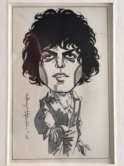 Marc Bolan Caricature P&S PC the shop for Stay Home Entertainment Packs.!! Hum