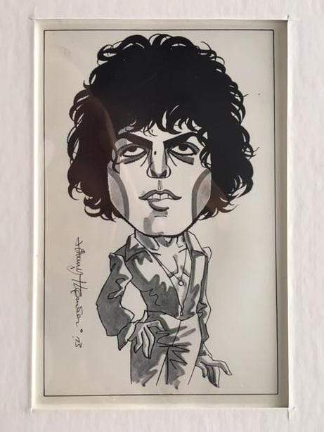 Marc Bolan Caricature P&S PC the shop for Stay Home Entertainment Packs.!! Hum