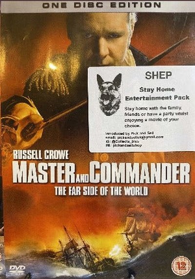 Master & Commander, SHEP DVD Pick and Sell the shop for Stay Home Entertainment Packs.!! SHEP DVD