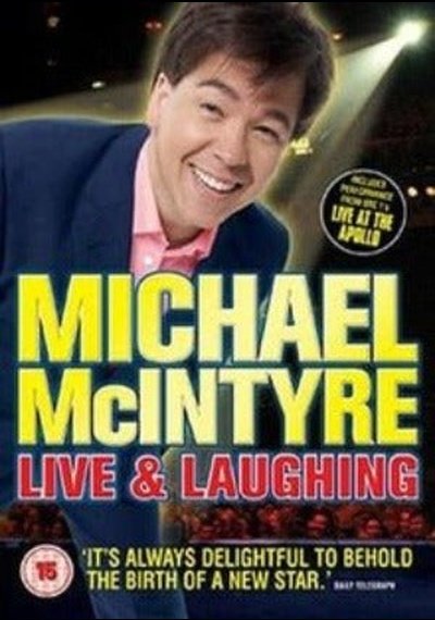 Michael McIntyre Live & Laughing New DVD Pick and Sell the shop for Stay Home Entertainment Packs.!! DVD's New