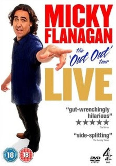 Micky Flanagan: Out Out Tour New DVD Pick and Sell the shop for Stay Home Entertainment Packs.!! DVD's New