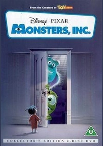 Monsters Inc - S.E U 2 Disc Used DVD Pick and Sell the shop for Stay Home Entertainment Packs.!! DVD's Used