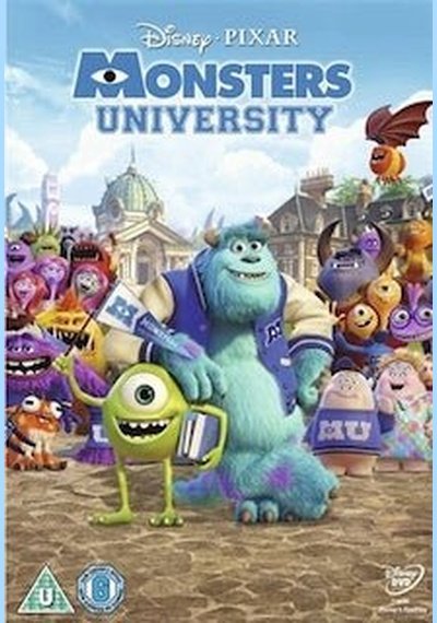 Monsters University U 2013 Used DVD Pick and Sell the shop for Stay Home Entertainment Packs.!! DVD's Used