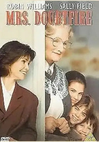 Mrs Doubtfire Used DVD Pick and Sell the shop for Stay Home Entertainment Packs.!! DVD's Used