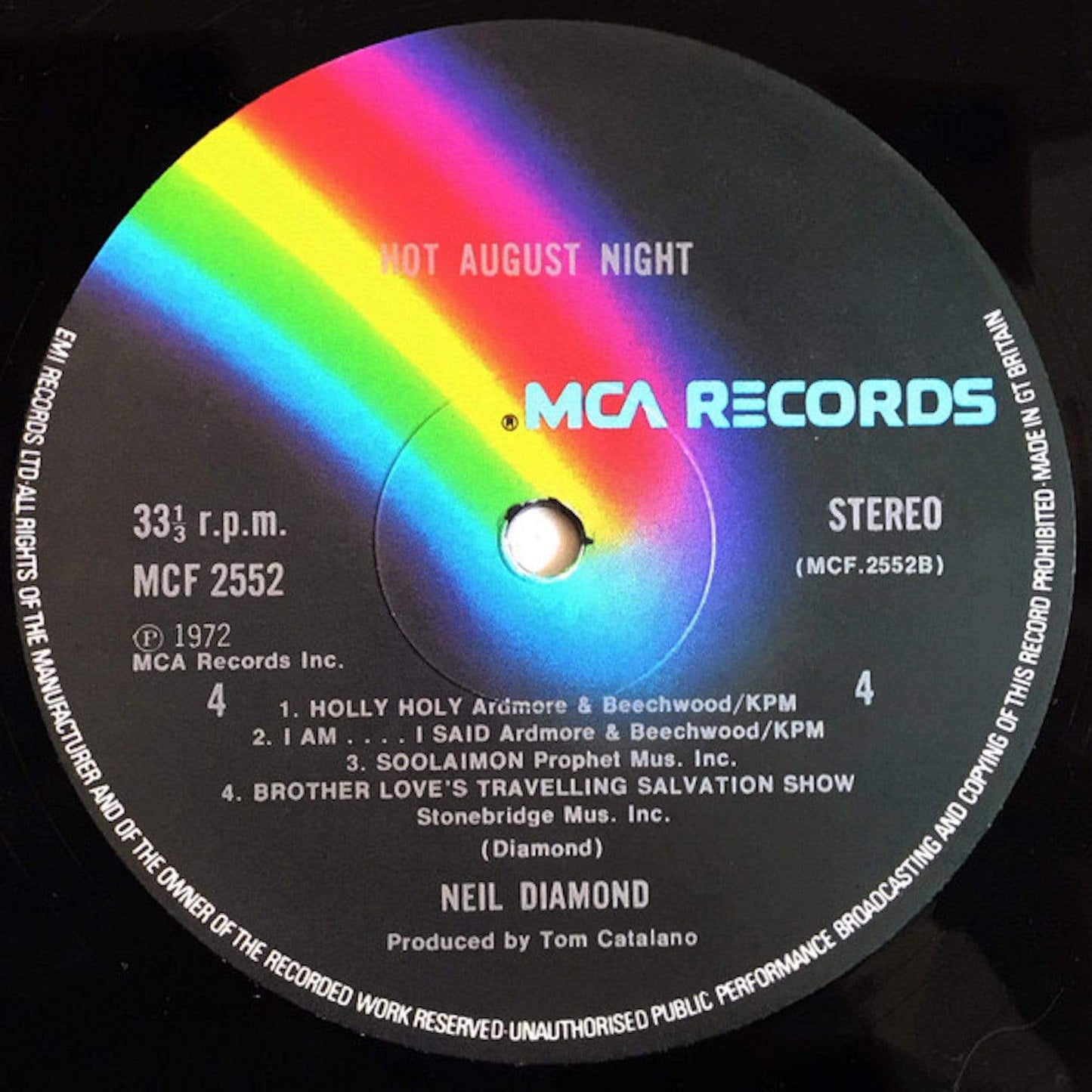 Neil Diamond: Hot August Night LP Pick and Sell the shop for Stay Home Entertainment Packs.!! Vinyl 12"