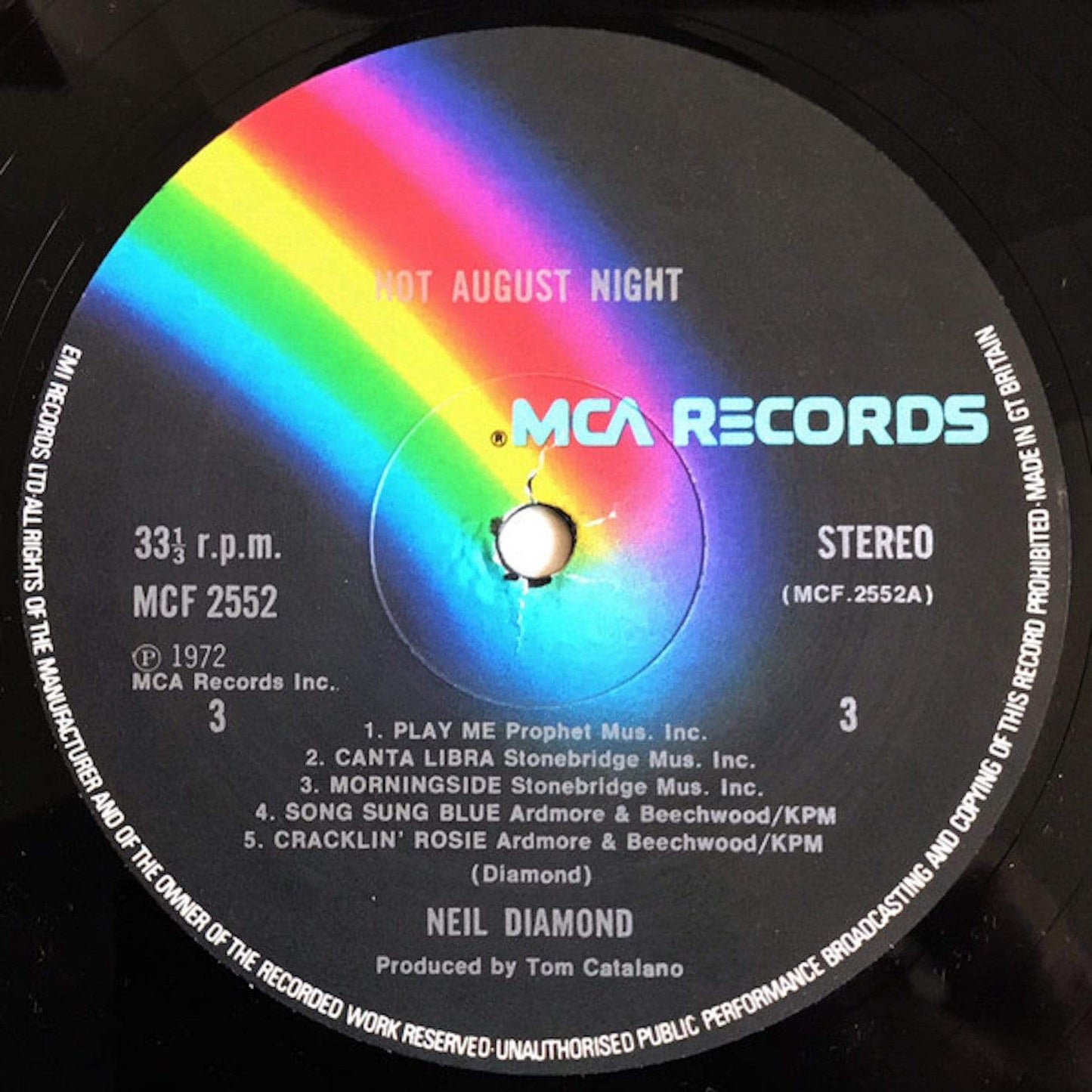 Neil Diamond: Hot August Night LP Pick and Sell the shop for Stay Home Entertainment Packs.!! Vinyl 12"