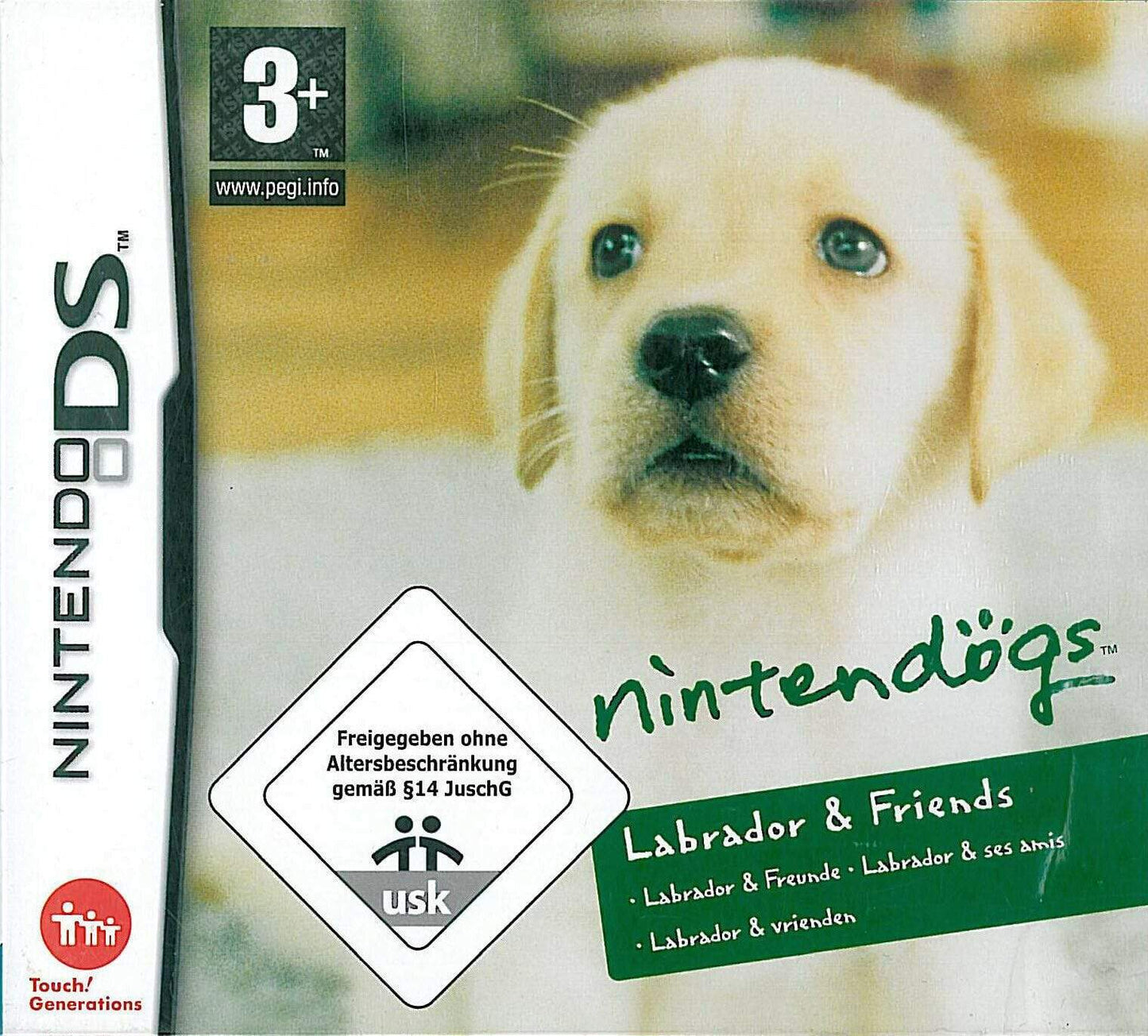 Nintendogs Labrador : Nintendo DS Pick and Sell the shop for Stay Home Entertainment Packs.!! VG Used