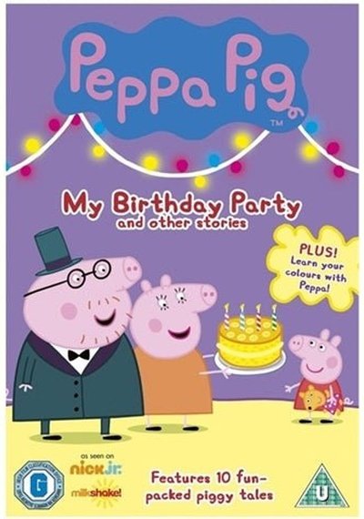 Peppa Pig: My Birthday Party Used DVD Pick and Sell the shop for Stay Home Entertainment Packs.!! DVD's Used