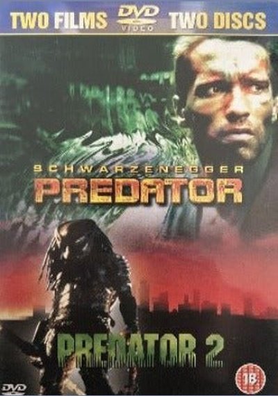 Predator 1 & 2 Used DVD Pick and Sell the shop for Stay Home Entertainment Packs.!! DVD's Used