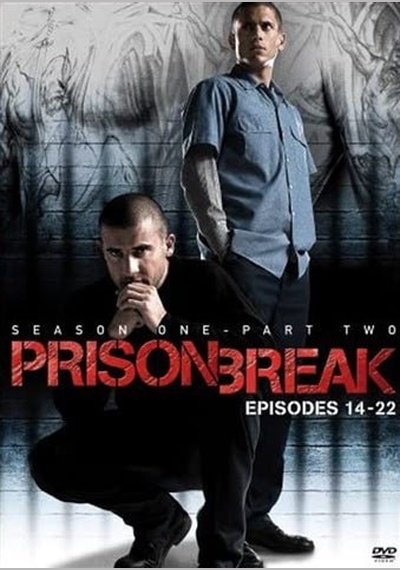 Prison Break: Season 1 Part 2 EP.14-22 Used DVD Box Set Pick and Sell the shop for Stay Home Entertainment Packs.!! DVD's Used Boxset