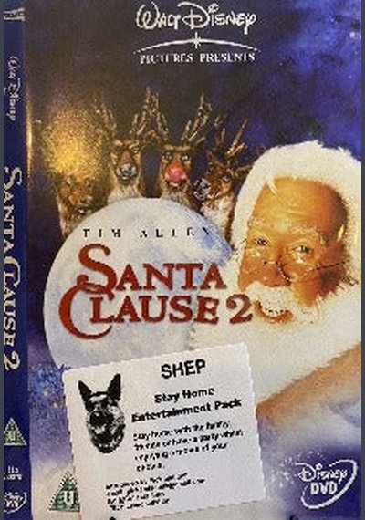 Santa Clause 2 SHEP DVD Pick and Sell the shop for Stay Home Entertainment Packs.!! SHEP DVD