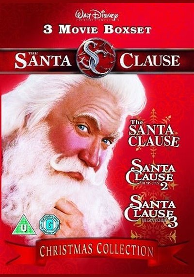 Santa Clause Triple Collection Used DVD Pick and Sell the shop for Stay Home Entertainment Packs.!! DVD's Used