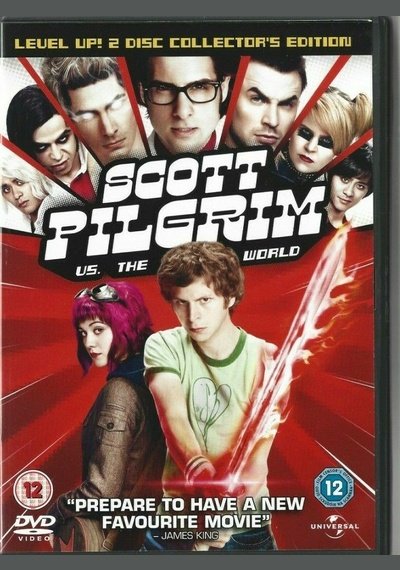 Scott Pilgrim v's World SHEP DVD Pick and Sell the shop for Stay Home Entertainment Packs.!! SHEP DVD